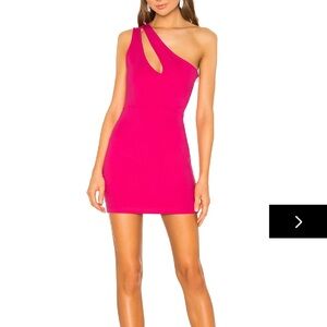 Superdown Naval Asymmetrical Mini Dress